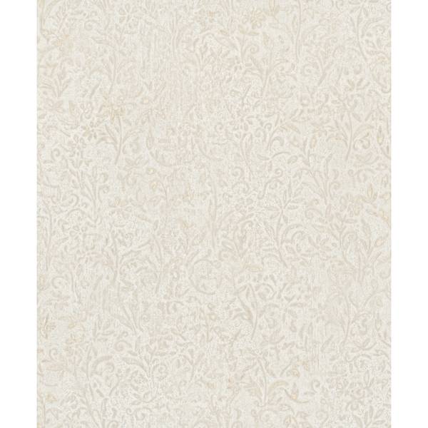 Fotomurale 35531 floreale Tessuto non tessuto - Beige