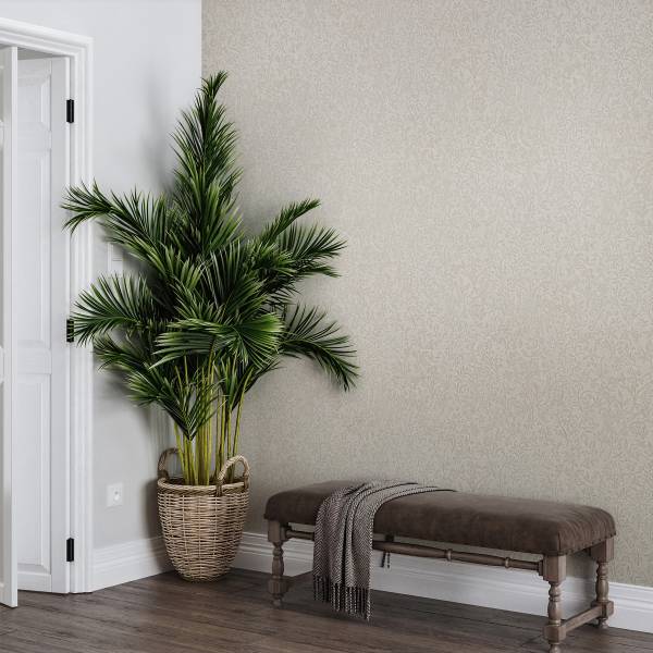 Fotomurale 35531 floreale Tessuto non tessuto - Beige