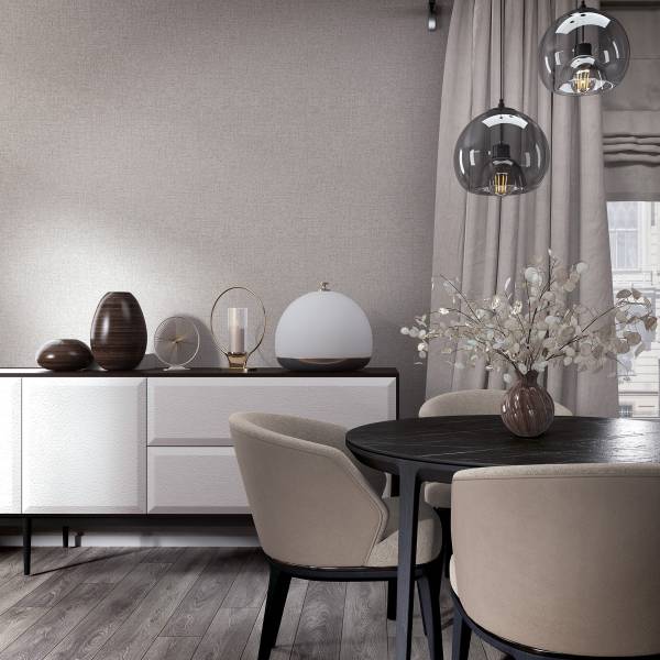 Vliestapete 35110 Uni Vlies - Grau