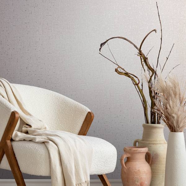 Vliestapete 35110 Uni Vlies - Grau