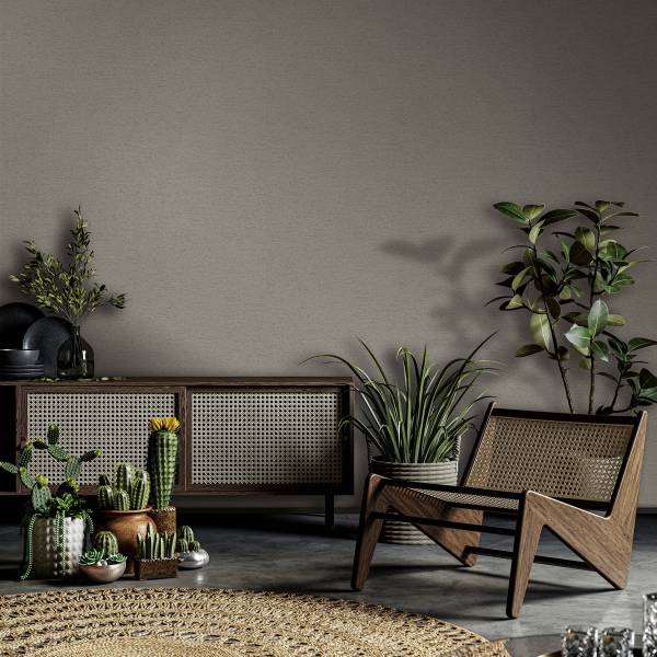 Vliestapete 33372 Meliert Vlies - Braun