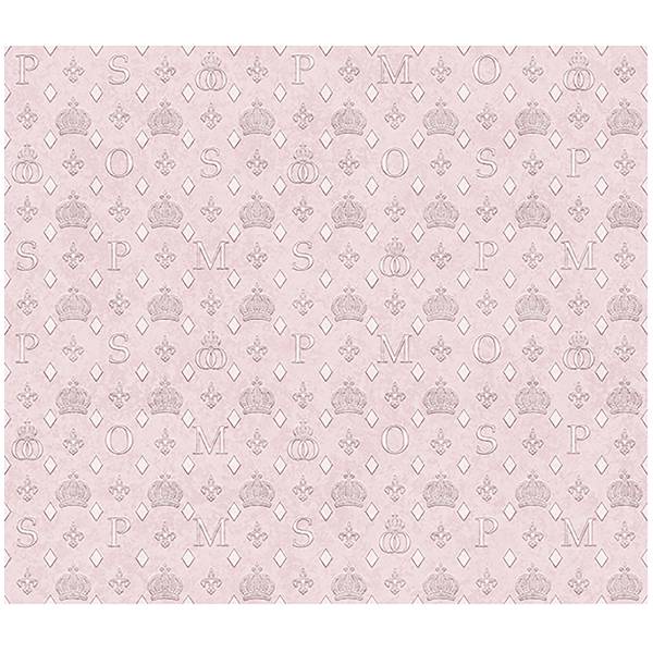 Vliesbehang 35612 Kronen vlies - roze