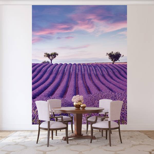 Vliestapete 35643 Landschaft Vlies - Lila