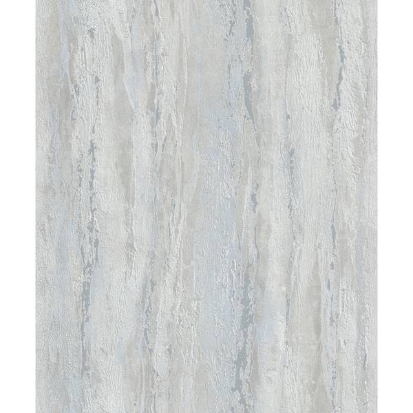 Carta da parati 35160 Effetto ruvido Tessuto non tessuto - Grigio