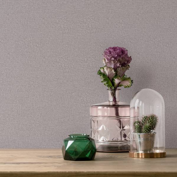 Vliesbehang 35518 Pleisterwerk vlies - grijs
