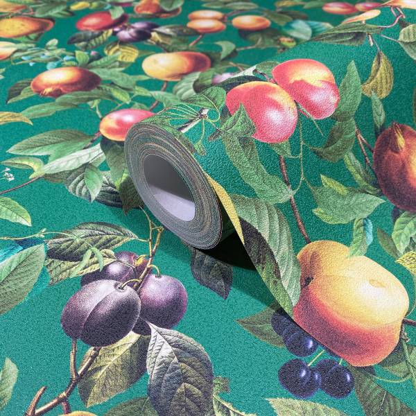 Vliestapete 35631 Früchte Vlies - Mehrfarbig