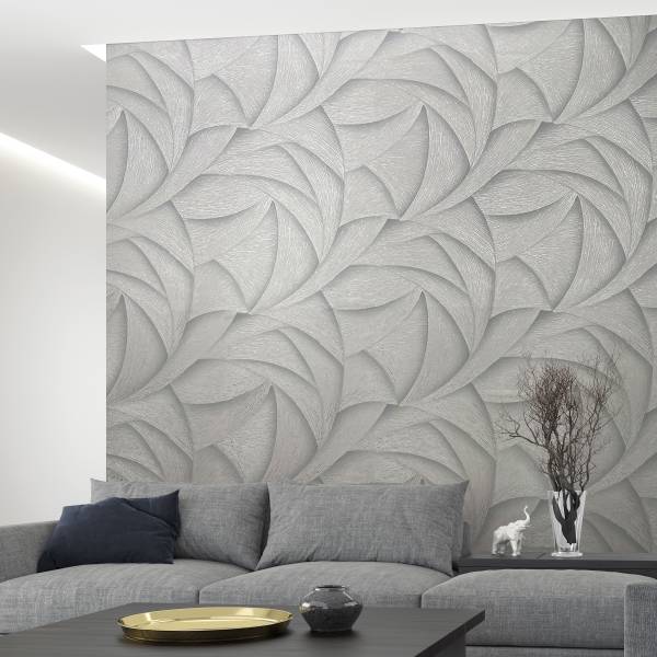 Fotomurale 35504 3D Tessuto non tessuto - Grigio