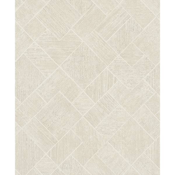Papier peint 35509 Lignes géométriques Intissé - Beige