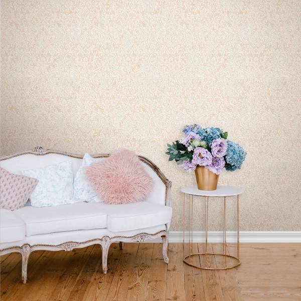 Vliestapete 35628 Ornamental Vlies - Beige / Braun