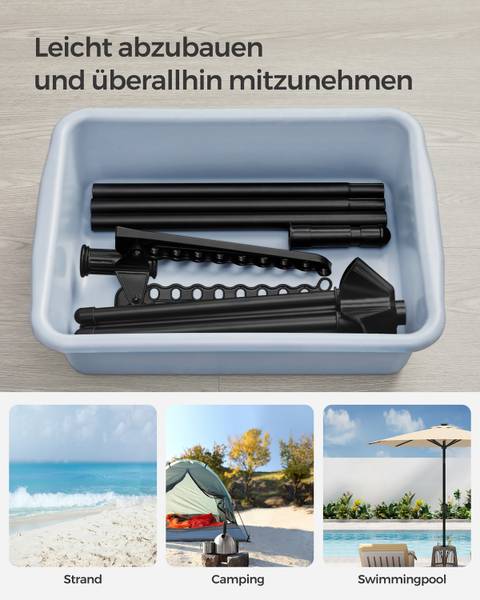 Wäscheständer Jubet Eisen / Polypropylen - Grau