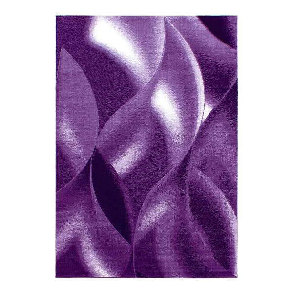 Kurzflorteppich Plus 8008 Mischgewebe - Violett - 240 x 340 cm