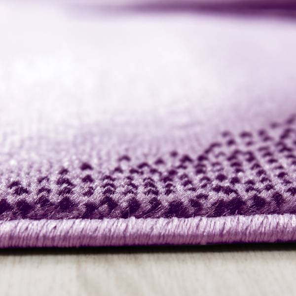 Kurzflorteppich Plus 8008 Mischgewebe - Violett - 240 x 340 cm