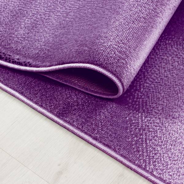 Kurzflorteppich Plus 8008 Mischgewebe - Violett - 240 x 340 cm