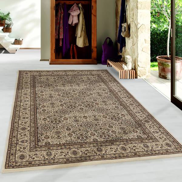 Tappeto a pelo corto Kashmir 2602 tessuto misto - Beige - 80 x 150 cm