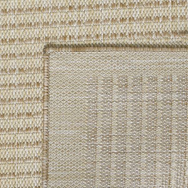 Buitenkleed Giza 1410 rond polypropeen/polyester - beige - Diameter: 200 cm