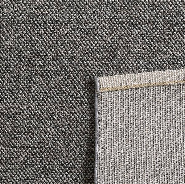 Kurzflorteppich Loom 4300 Mischgewebe - Grau - 280 x 370 cm