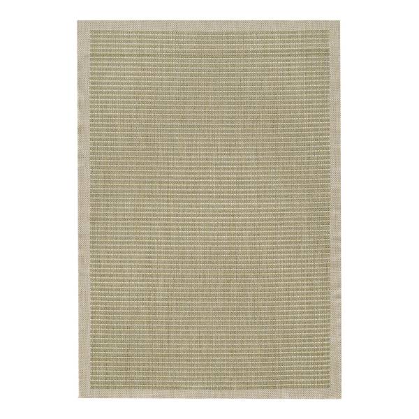 Buitenkleed Giza 1410 polypropeen/polyester - groen - 240 x 340 cm