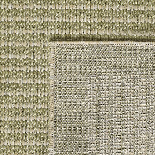 Buitenkleed Giza 1410 polypropeen/polyester - groen - 240 x 340 cm