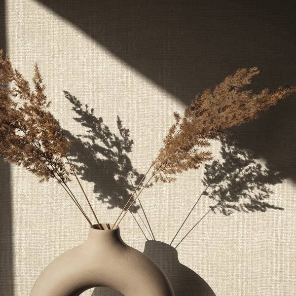 Vliesbehang 45774 Uni vlies - beige