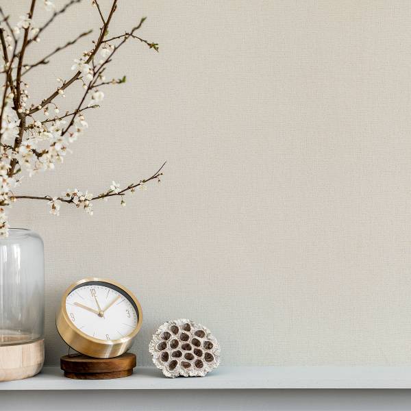 Papier peint intissé 35654 Uni Intissé - Beige