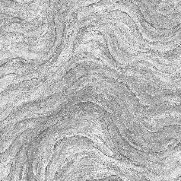 Papier peint intissé 45758 Aspect marbré Intissé - Gris