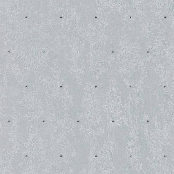 Vliestapete 35688 Metalloptik mit Strass Vlies - Silber