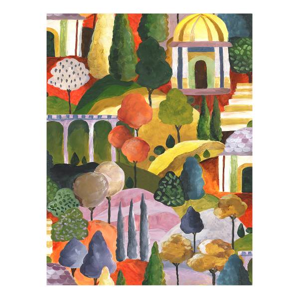 Vliesbehang 81661 Landschap vlies - meerdere kleuren