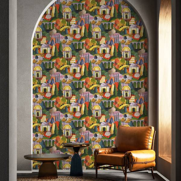 Vliesbehang 81661 Landschap vlies - meerdere kleuren