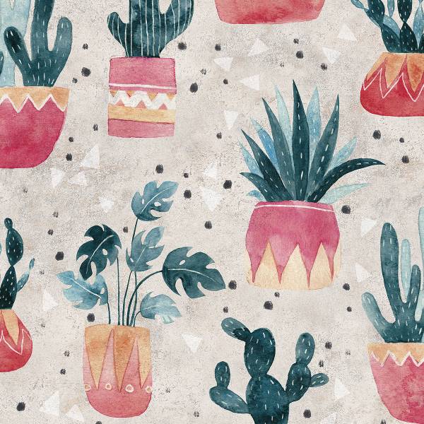 Papier peint intissé 81652 Floral Intissé - Multicolore