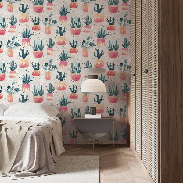 Papier peint intissé 81652 Floral Intissé - Multicolore
