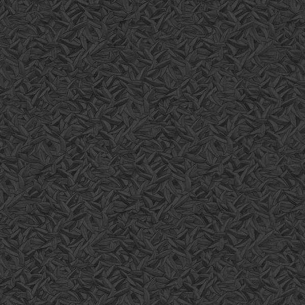 Papier peint intissé 52507 Feuilles Intissé - Noir