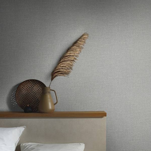 Fotomurale 86536 Uni Tessuto non tessuto - Grigio