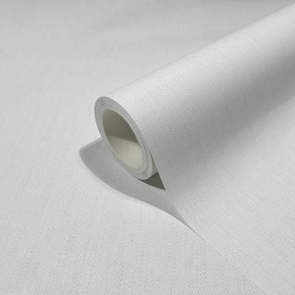 Fotomurale 47611 Melange Tessuto non tessuto - Bianco / Grigio
