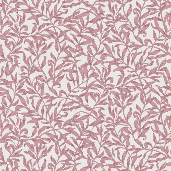 Vliestapete 47638 Floral Vlies - Rot / Grau