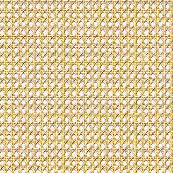 Carta da parati 45753 Rattan legno Tessuto non tessuto - Beige