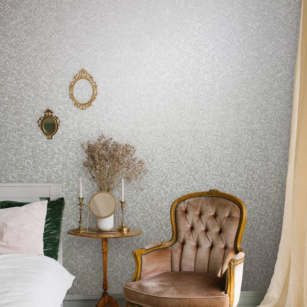 Vliestapete 54844 Blätter Vlies - Pearl