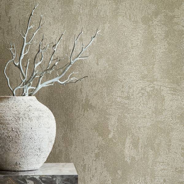 Vliestapete 35680 Metalloptik Vlies - Platin