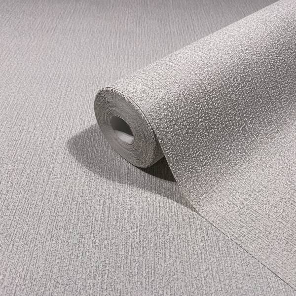 Papier peint intissé 82479 Uni Intissé - Gris / Beige