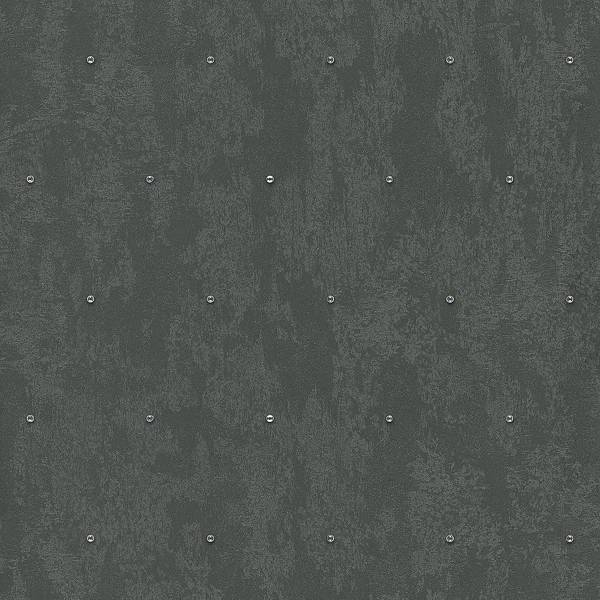 Vliestapete 35691 Metalloptik mit Strass Vlies - Schwarz