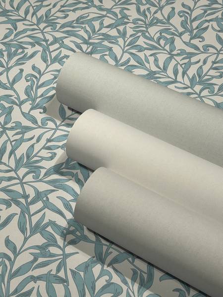 Vliestapete 47604 Uni Vlies - Blau