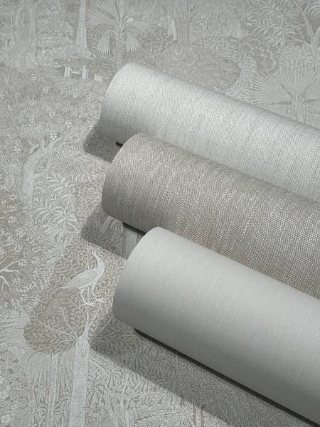 Fotomurale 47649 floreale Tessuto non tessuto - Beige