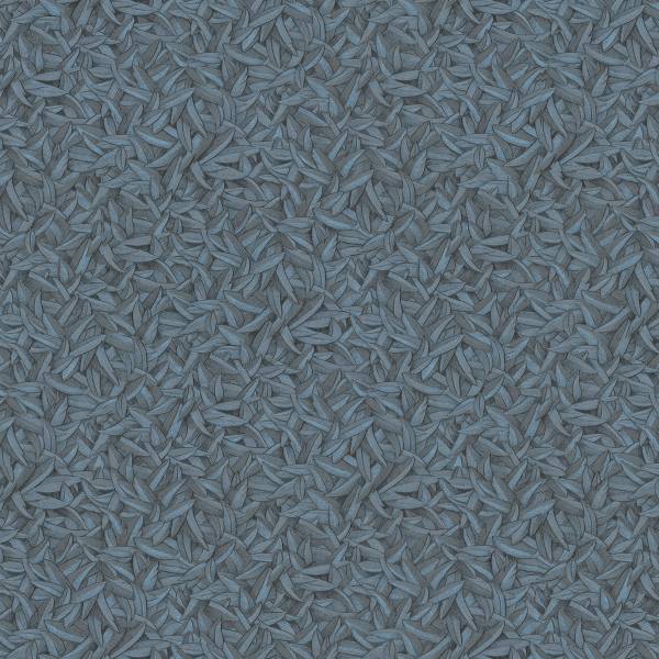 Vliestapete 52501 Blätter Vlies - Blau / Lila