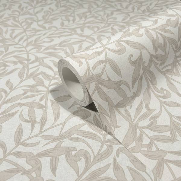 Vliesbehang 47641 Floral vlies - beige/grijs