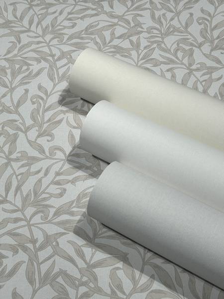 Vliesbehang 47641 Floral vlies - beige/grijs
