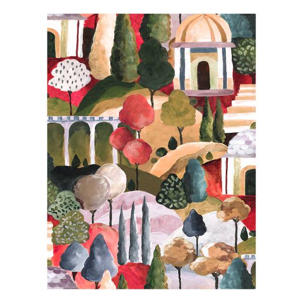 Vliesbehang 81662 Landschap vlies - meerdere kleuren