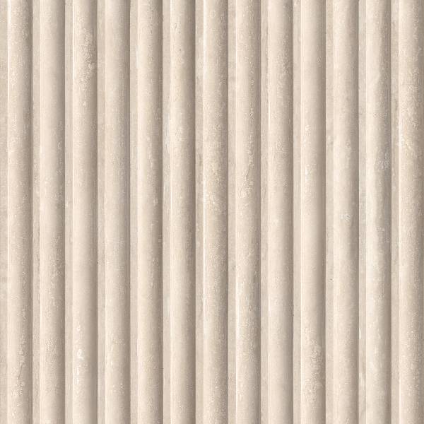 Vliestapete 81697 Akustikpaneele Vlies - Grau / Beige