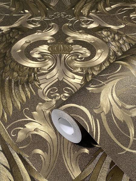 Vliestapete 52540 Ornamental Vlies - Gold