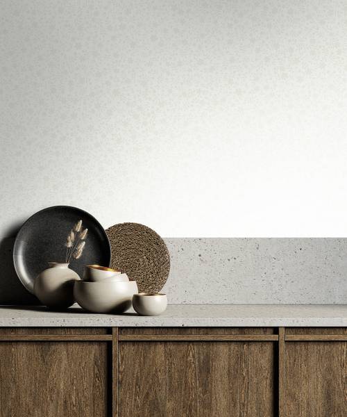 Fotomurale 47643 floreale Tessuto non tessuto - Beige