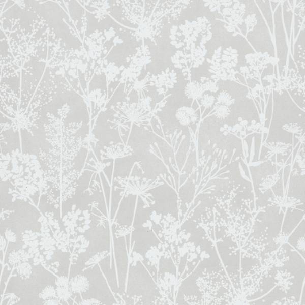 Vliesbehang 82464 Floral vlies - grijs