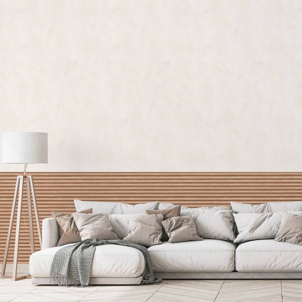 Papier peint 81698 panneau accoustique Intissé - Marron / Beige
